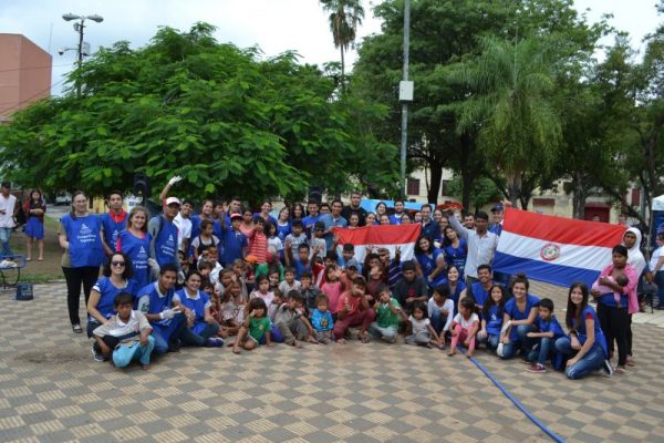 UNAPY presente en Global Youth Day – Plaza de las Armas, Asunción