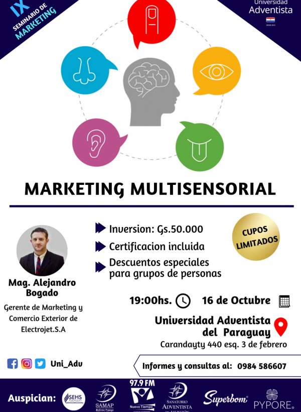 IX Seminario de Marketing «Marketing Multisensorial»